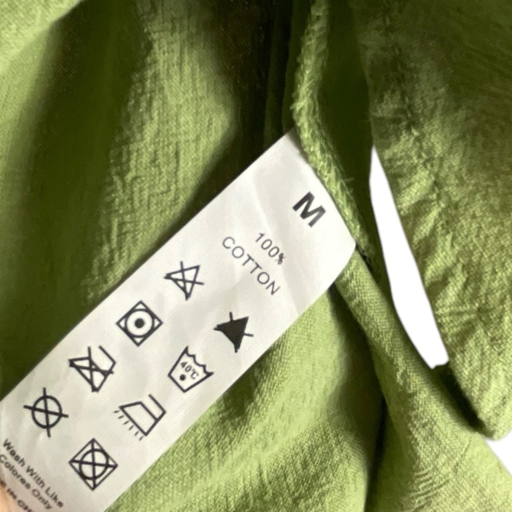 Halara Backless Adjustable Straps Green Sleeveles… - image 12